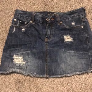 Denim skirt